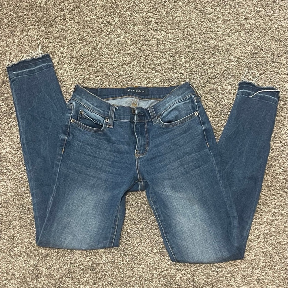 Women’s Aero jeans size 0 skinny jeans